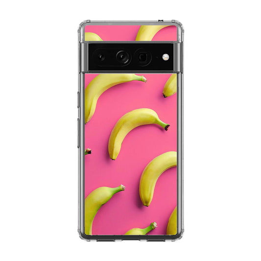 Real Bananas Fruit Pattern Google Pixel 7 Pro Case