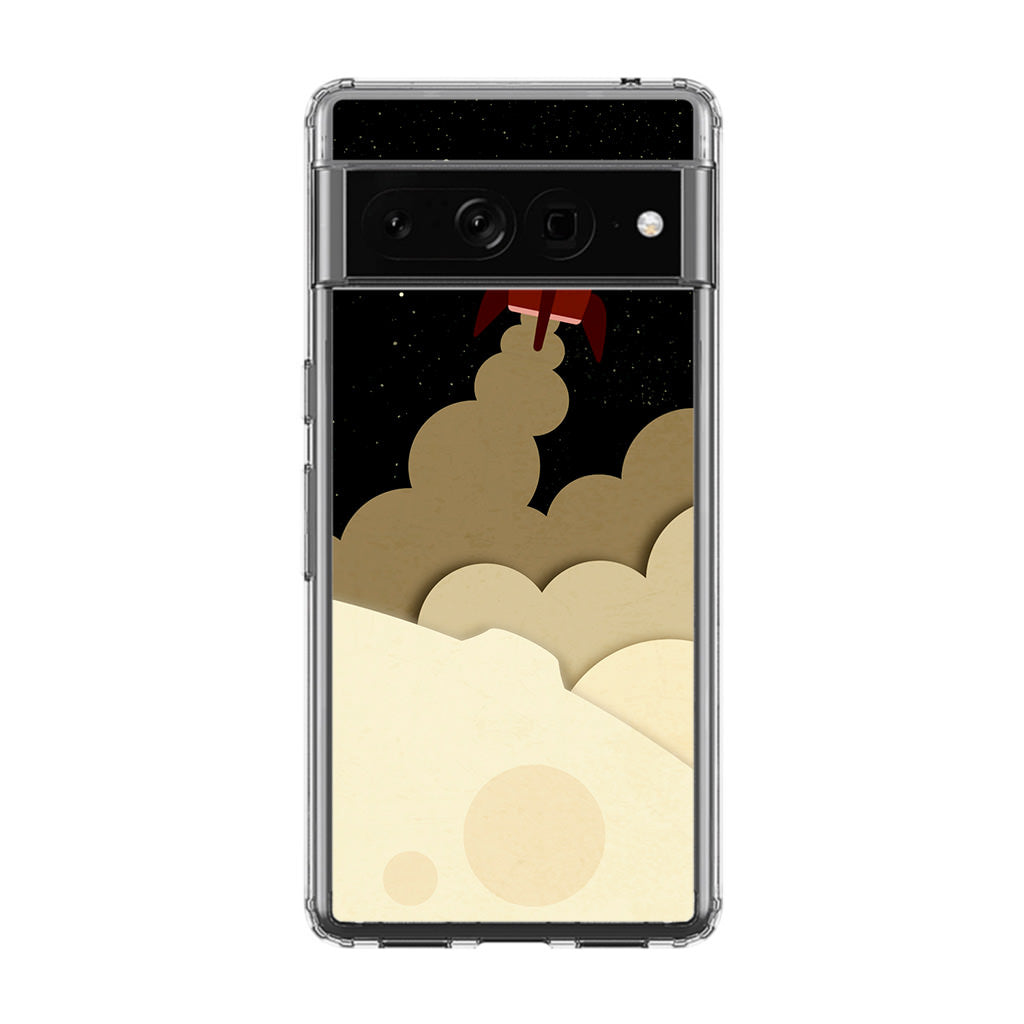 Rocket Ship Google Pixel 7 Pro Case