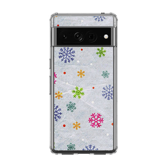 Snowflake Google Pixel 7 Pro Case