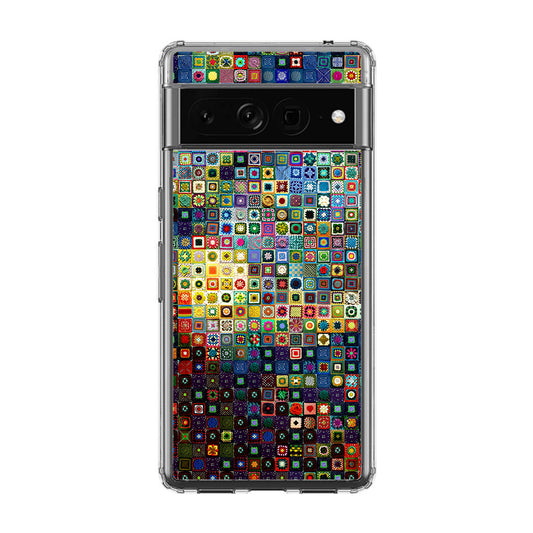 Starry Night Tiles Google Pixel 7 Pro Case