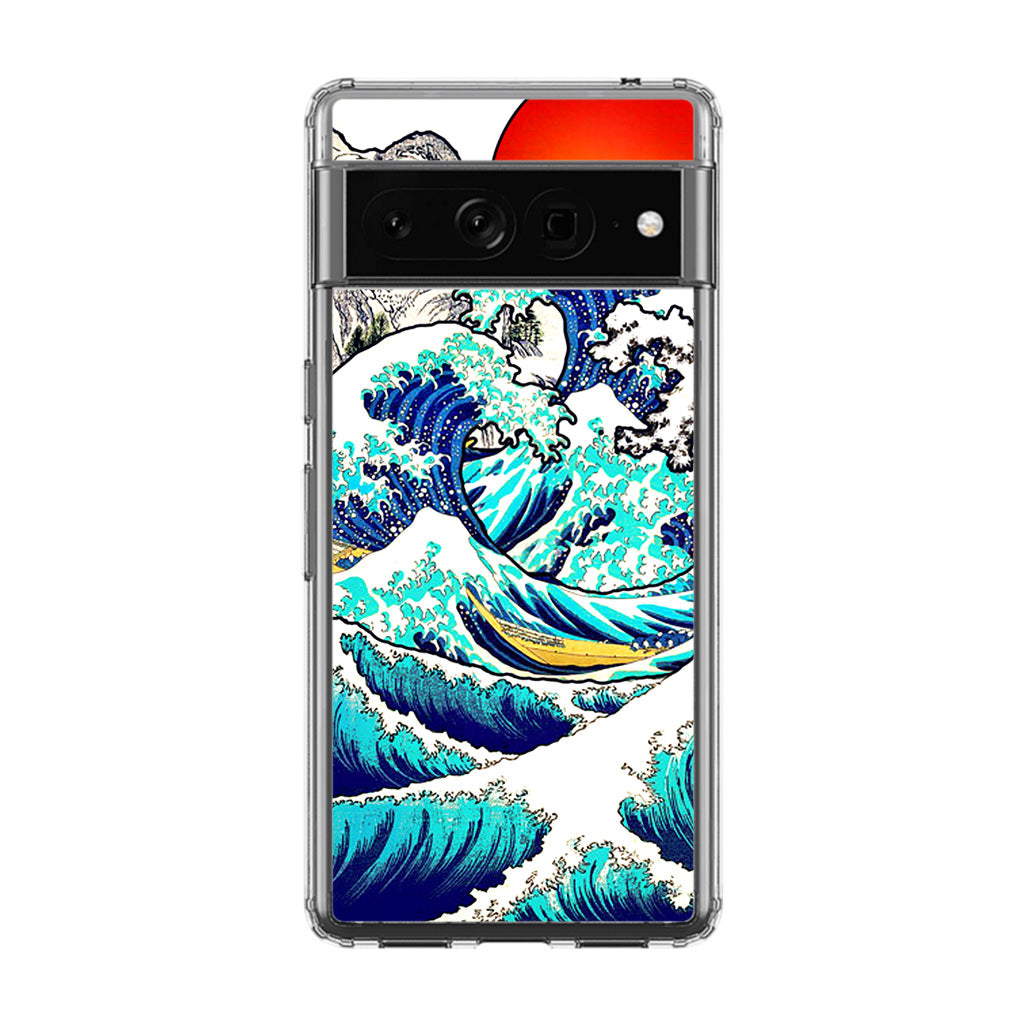 The Great Wave off Kanagawa Google Pixel 7 Pro Case