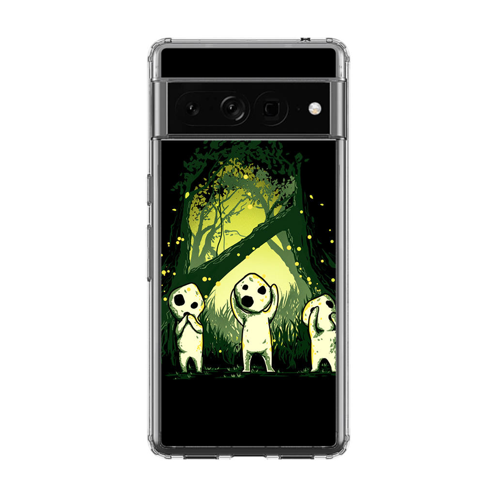 Three Wise Of Kodama Google Pixel 7 Pro Case