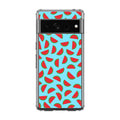 Watermelon Fruit Pattern Blue Google Pixel 7 Pro Case