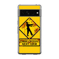 Zombie Crossing Sign Google Pixel 7 Pro Case