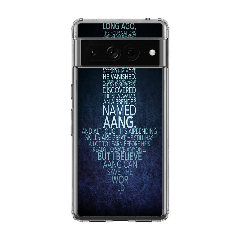 Avatar Quotes Google Pixel 7 Pro Case