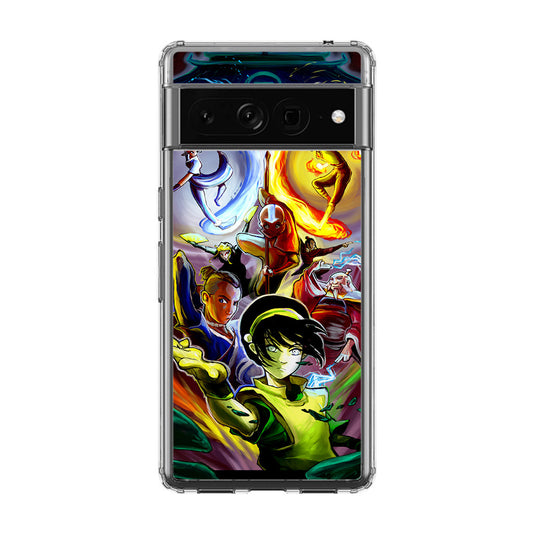 Avatar The Last Airbender Characters Google Pixel 7 Pro Case