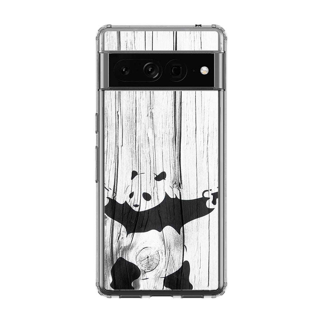 Banksy Graffiti Panda Google Pixel 7 Pro Case