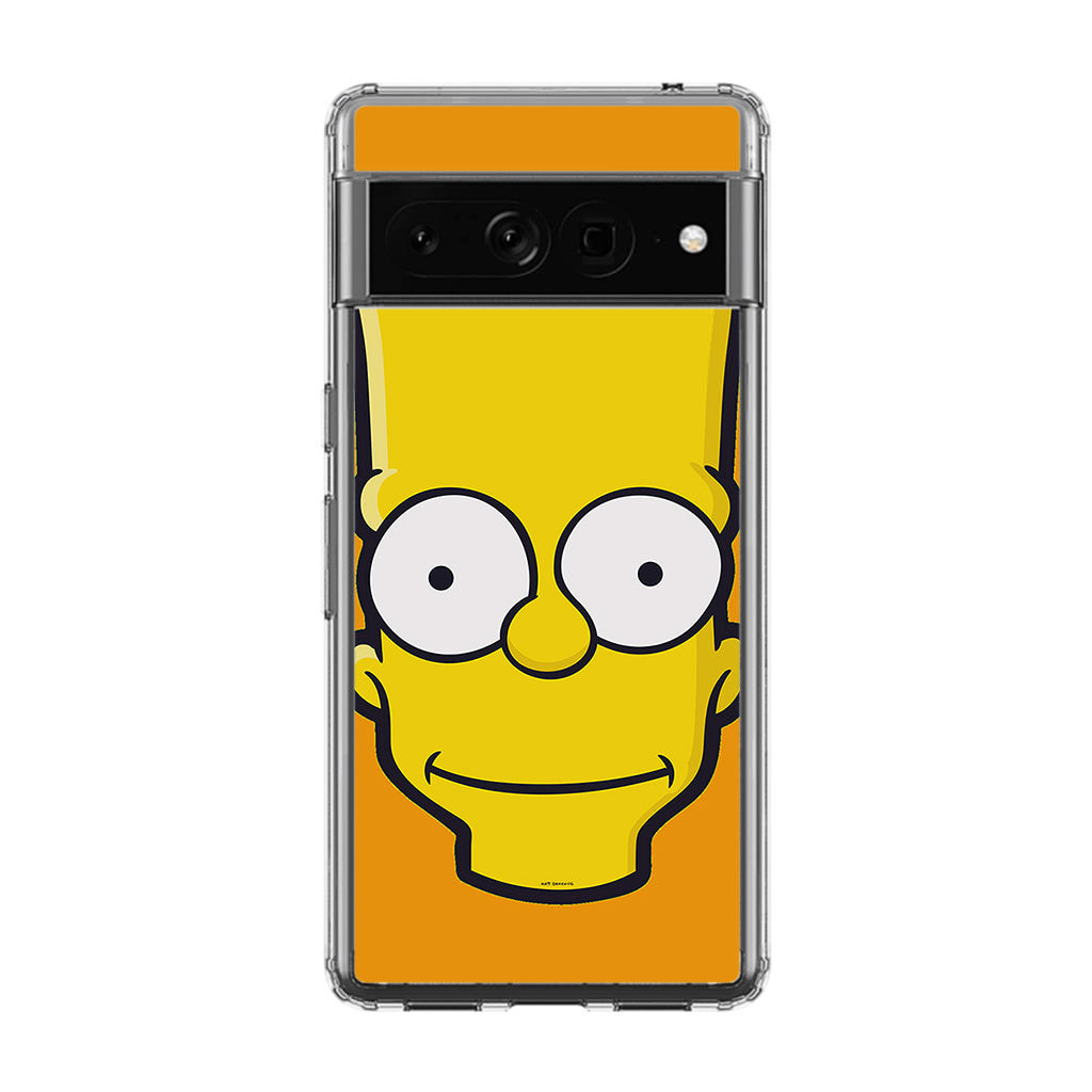 Bart Yellow Face Google Pixel 7 Pro Case