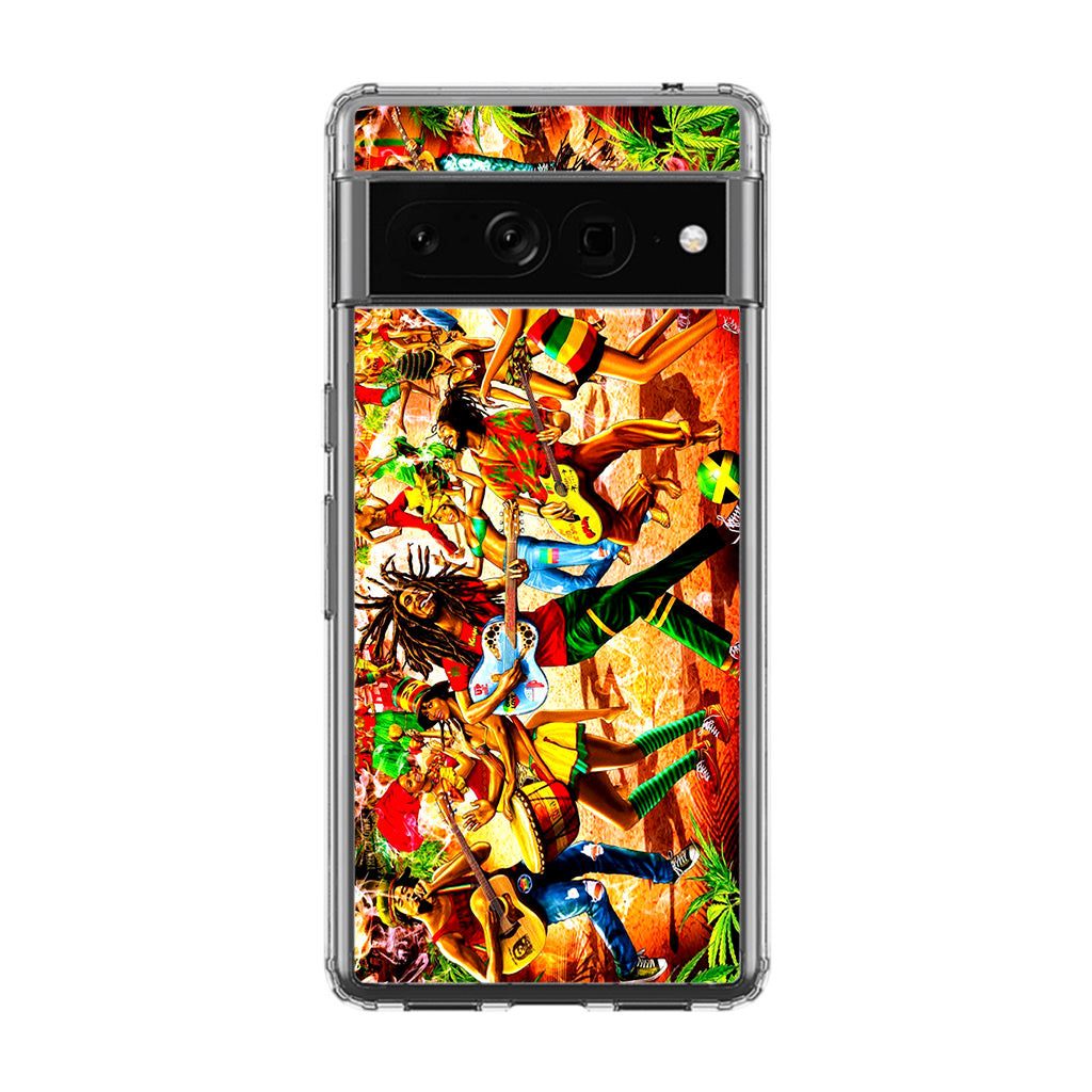 Bob Marley Reggae Google Pixel 7 Pro Case