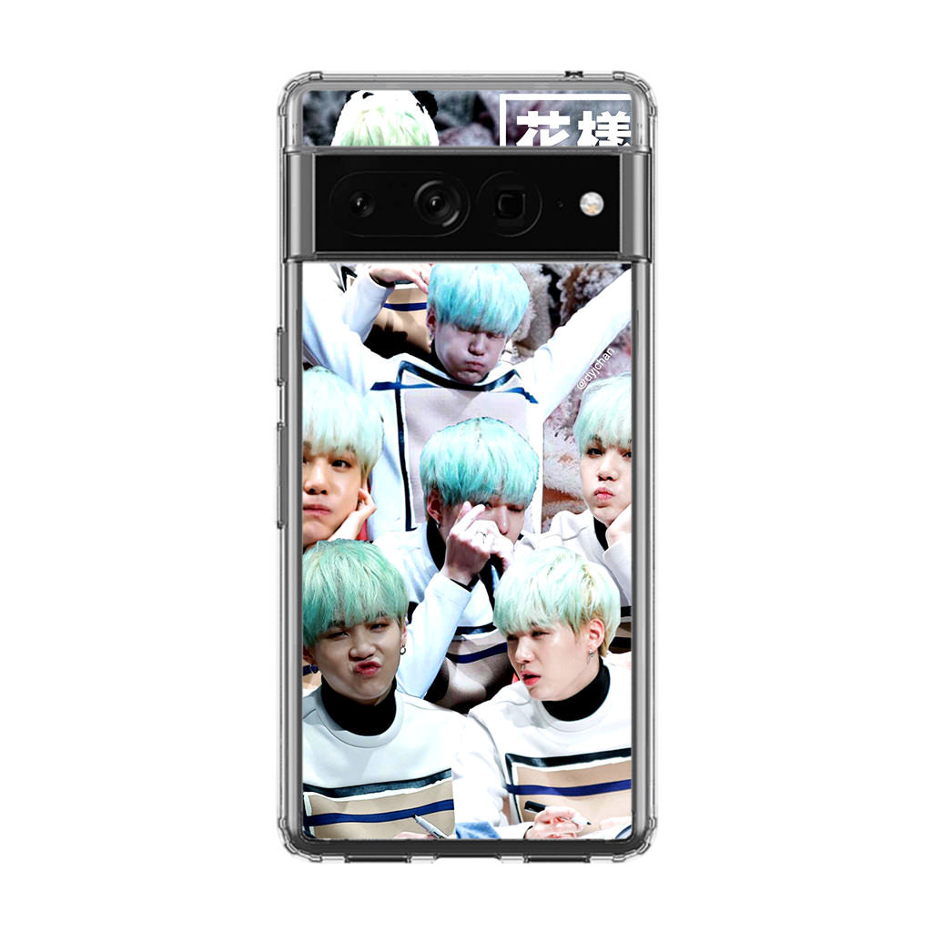 BTS Suga Collage Google Pixel 7 Pro Case