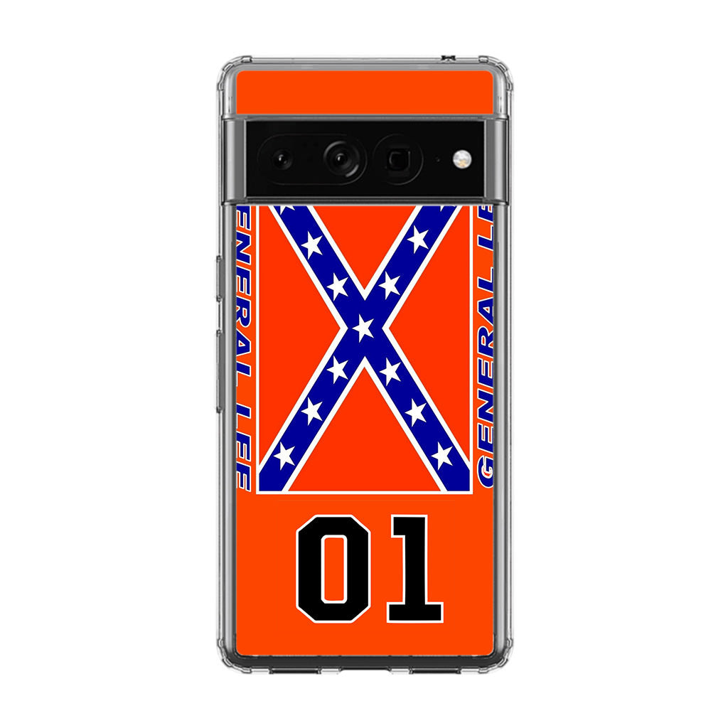 General Lee Roof 01 Google Pixel 7 Pro Case