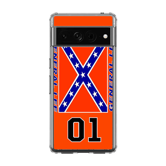 General Lee Roof 01 Google Pixel 7 Pro Case