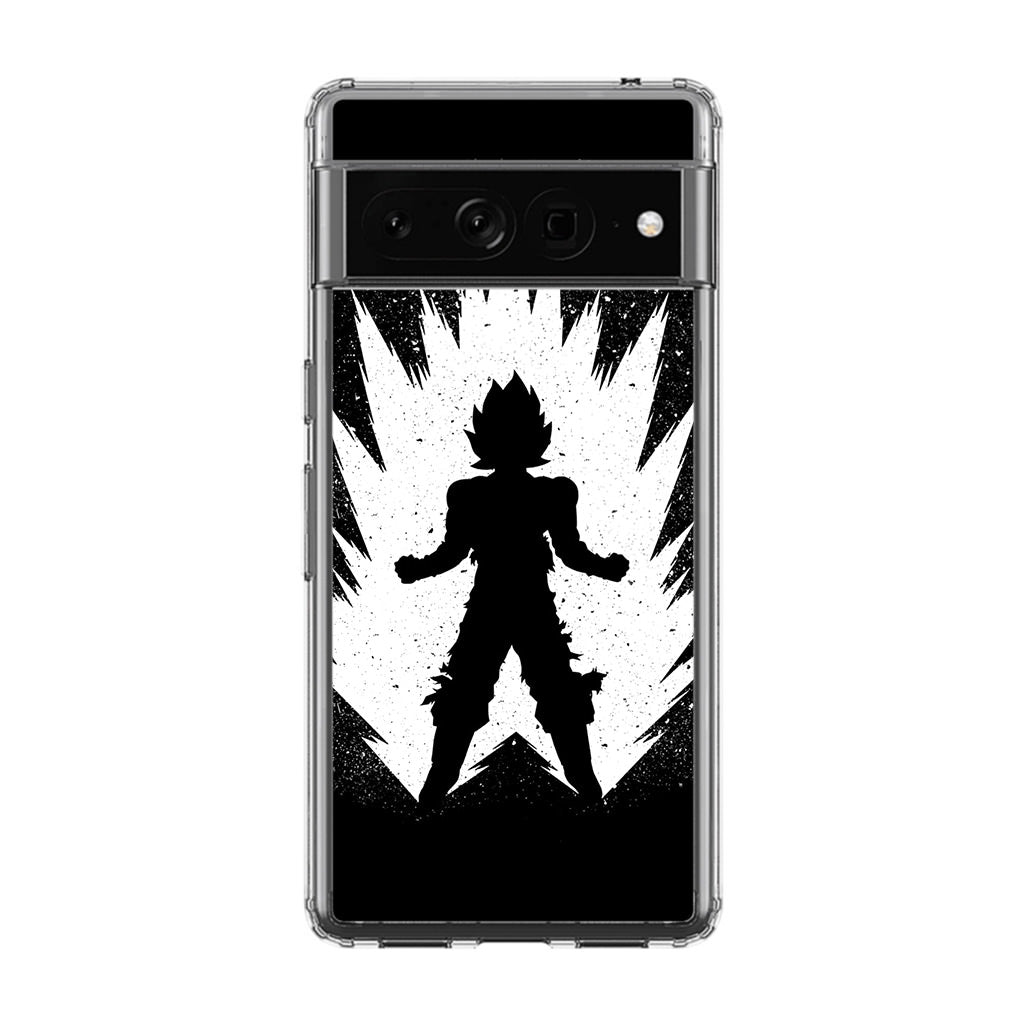 Goku Super Saiyan Black White Google Pixel 7 Pro Case