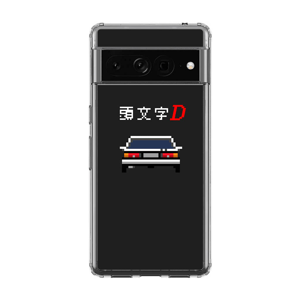 Initial D Pixel Art Google Pixel 7 Pro Case