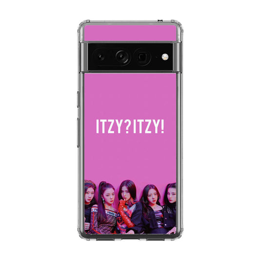 Itzy Poster Google Pixel 7 Pro Case