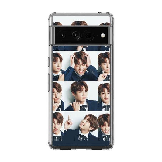 Jungkook Collage Google Pixel 7 Pro Case