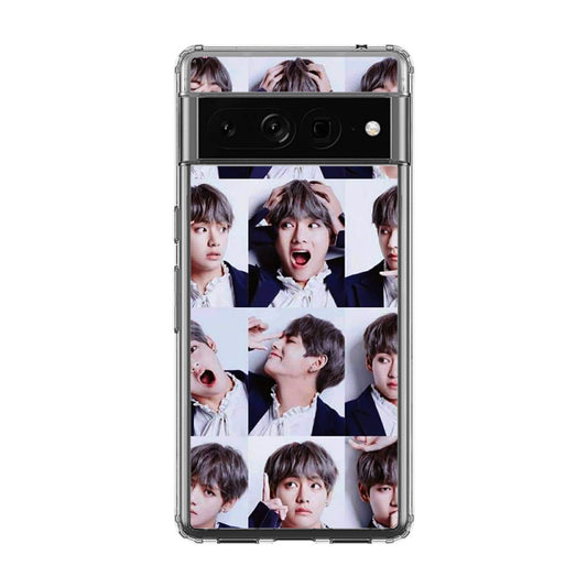 Kim Tae-hyung Collage Google Pixel 7 Pro Case