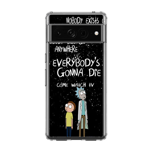 Rick And Morty Quotes Google Pixel 7 Pro Case