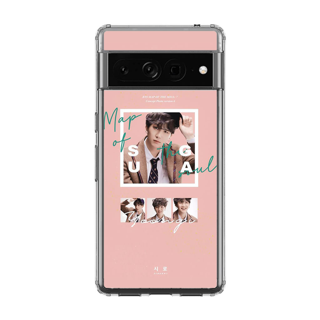 Suga Map Of The Soul BTS Google Pixel 7 Pro Case