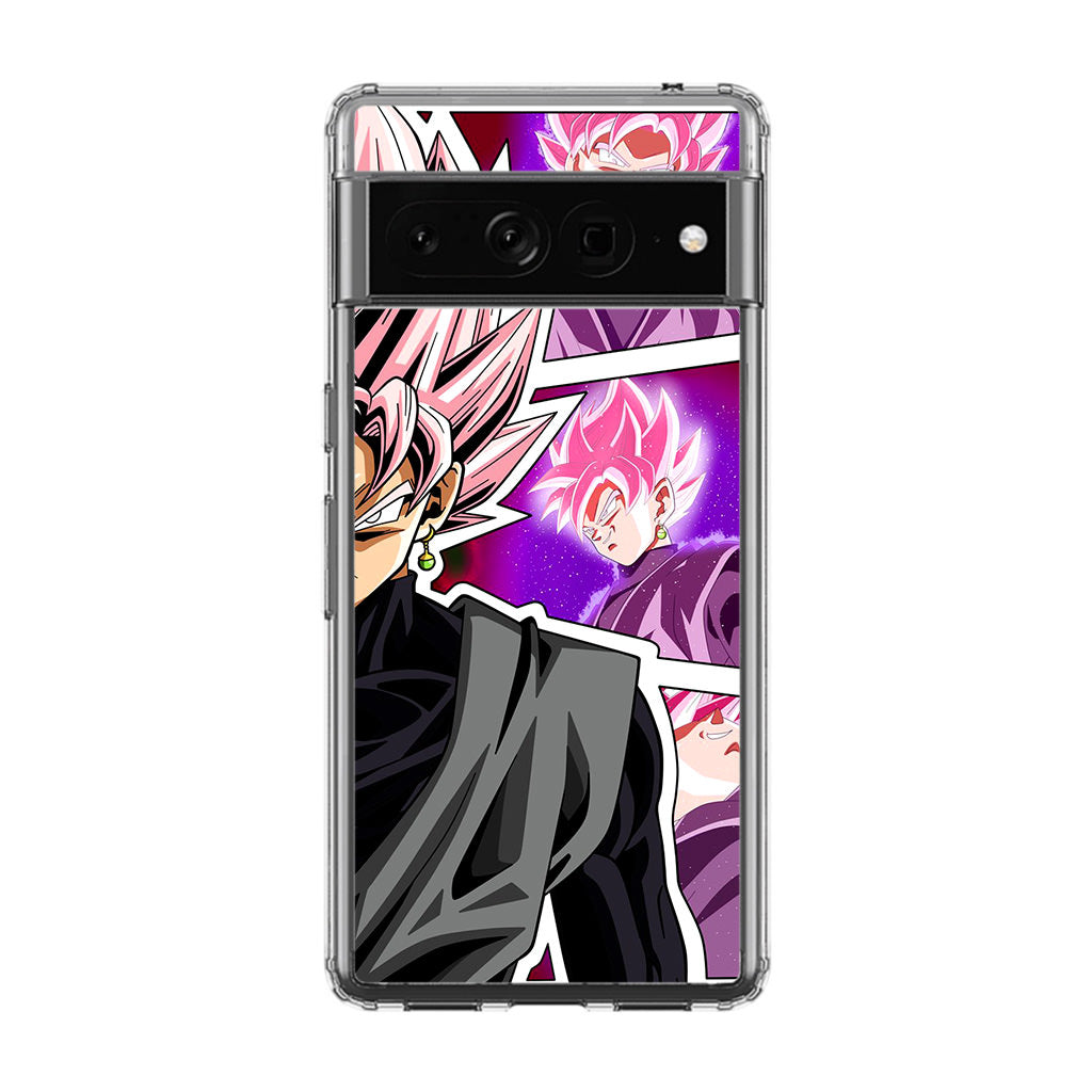 Super Goku Black Rose Collage Google Pixel 7 Pro Case