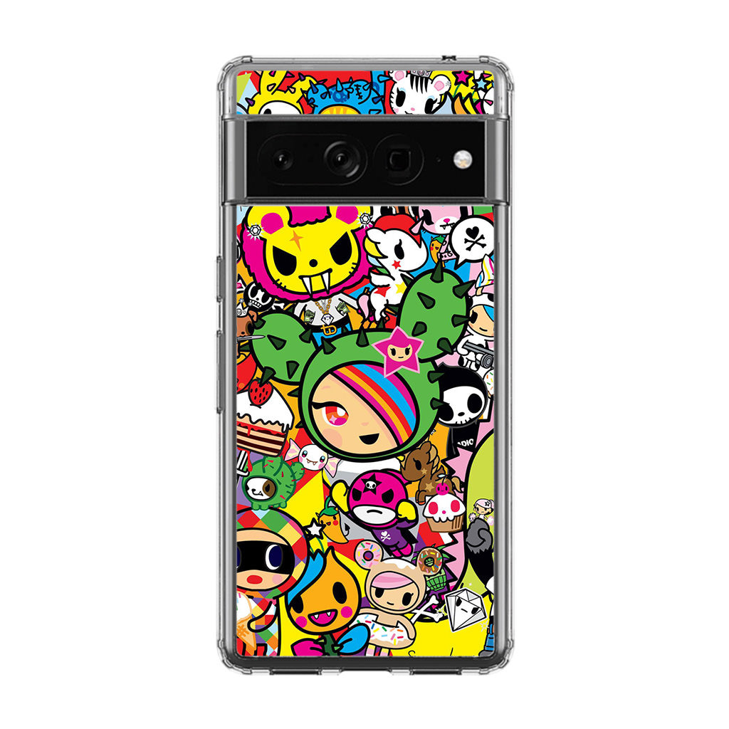 Tokidoki Characters Google Pixel 7 Pro Case