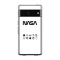 NASA Minimalist White Google Pixel 7 Pro Case