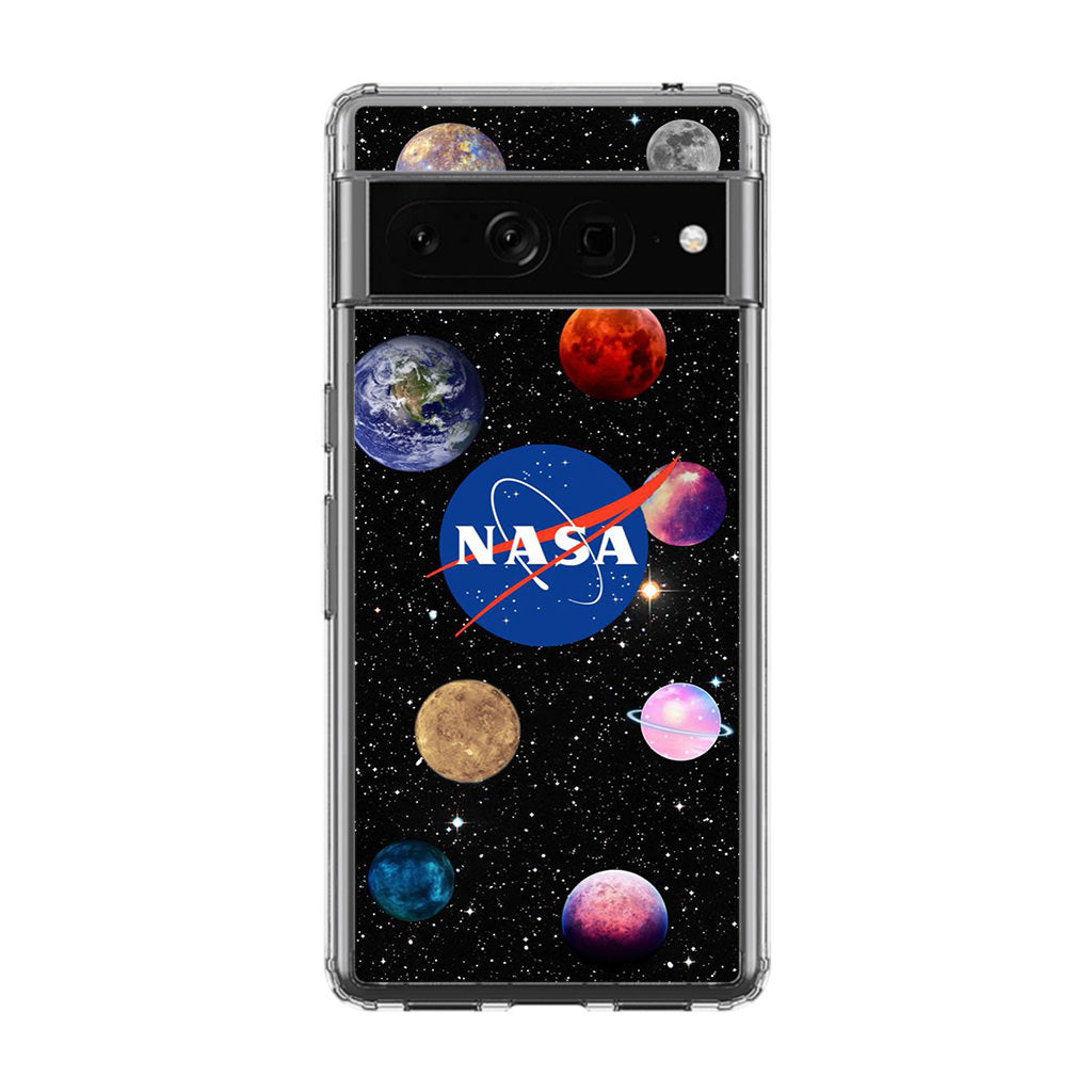 NASA Planets Google Pixel 7 Pro Case