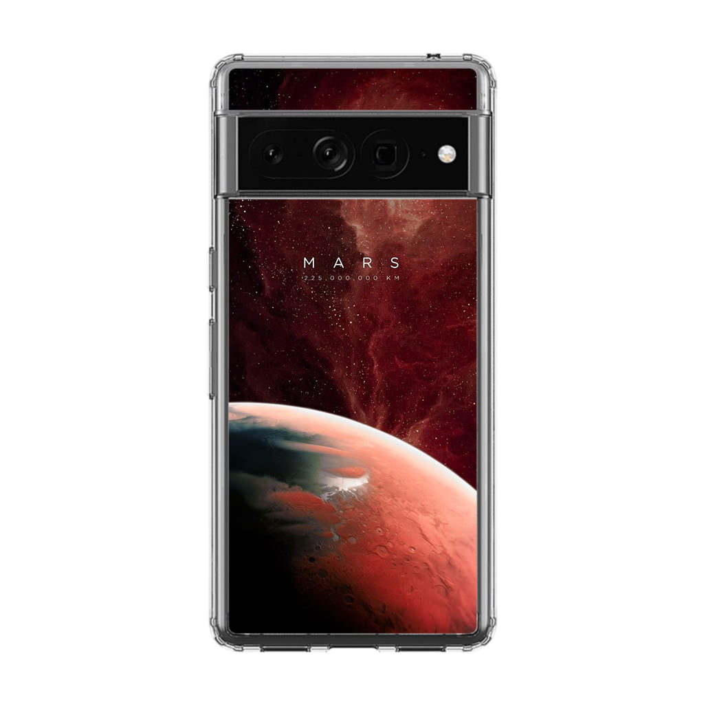 Planet Mars Google Pixel 7 Pro Case