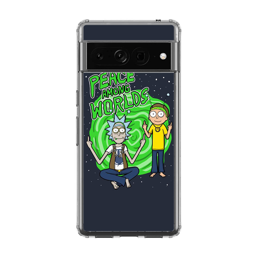 Rick And Morty Peace Among Worlds Google Pixel 7 Pro Case