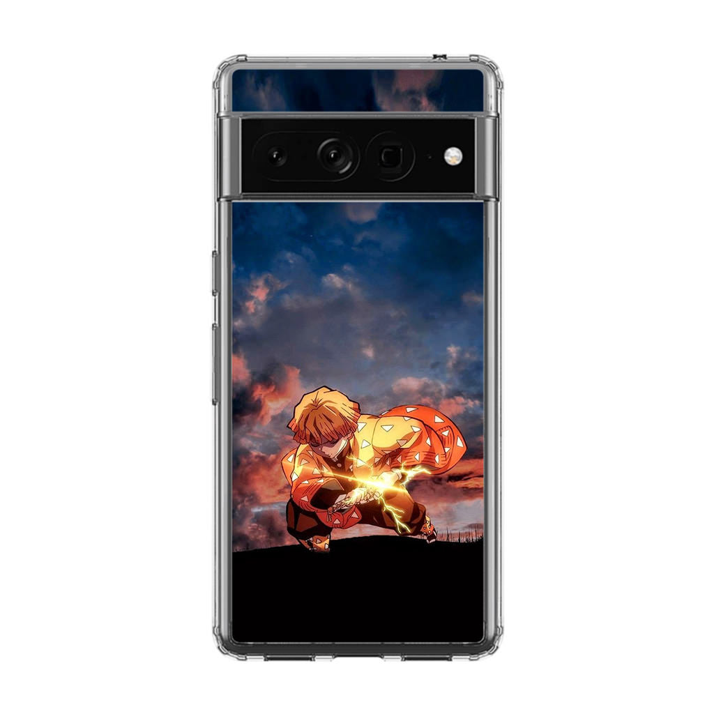 Zenitsu Thunder Breath Google Pixel 7 Pro Case