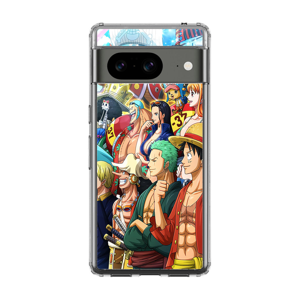 Crew of Mugiwara Pirate Google Pixel 8 Case