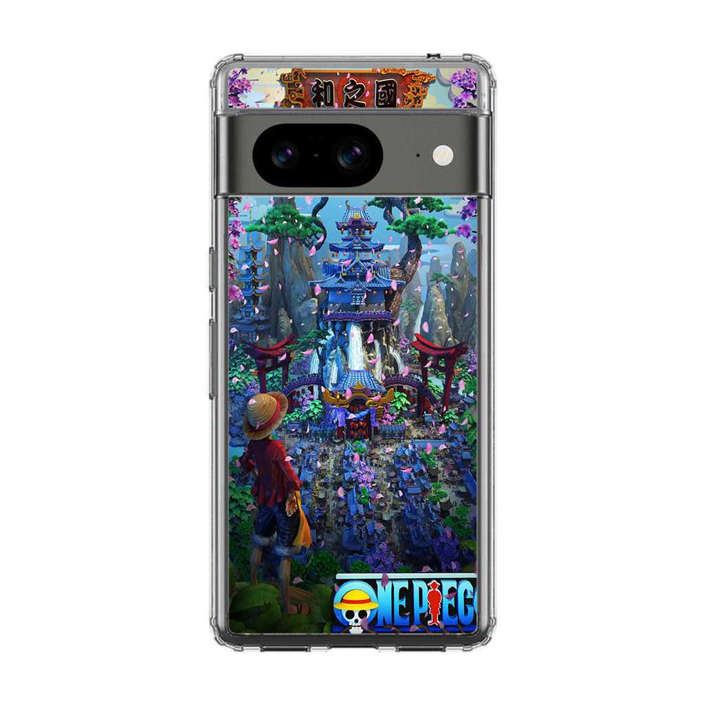 Flower Capital of Wano One Piece Google Pixel 8 Case