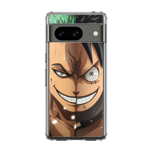 Luffy And Zoro Half Smile Google Pixel 8 Case