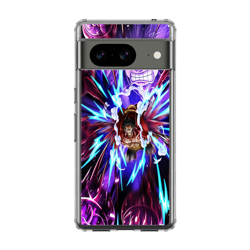 Luffy Bounce Man Gattling Gun Google Pixel 8 Case