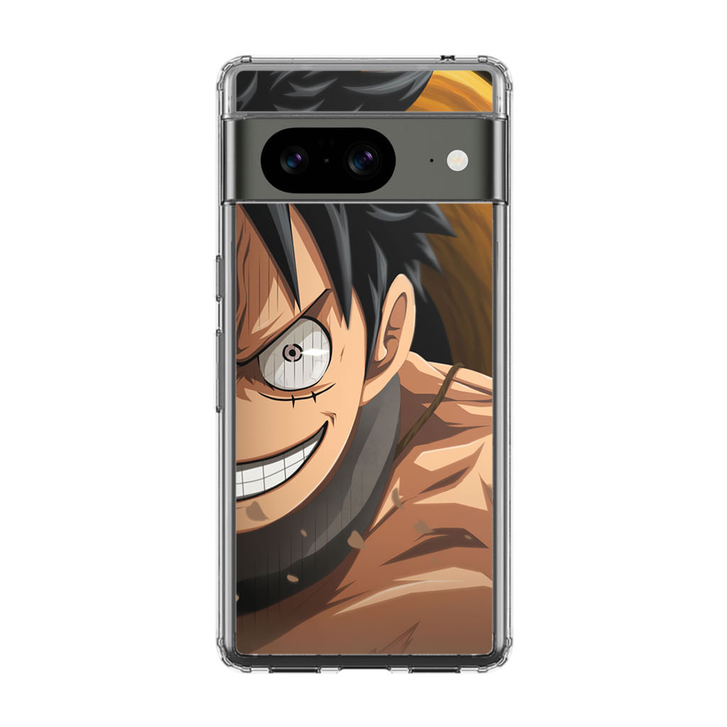 Luffy Half Smile Google Pixel 8 Case