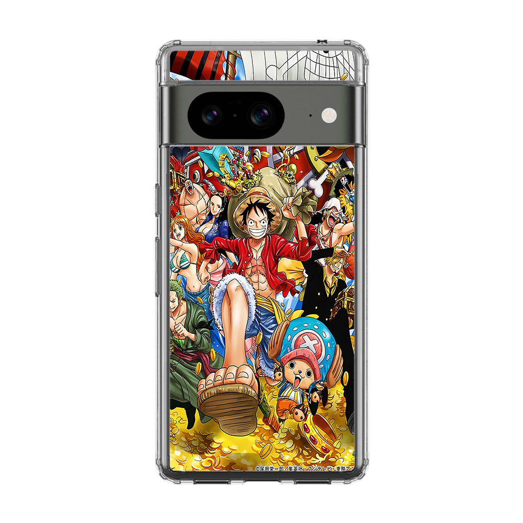 Mugiwara Crew One Piece Google Pixel 8 Case