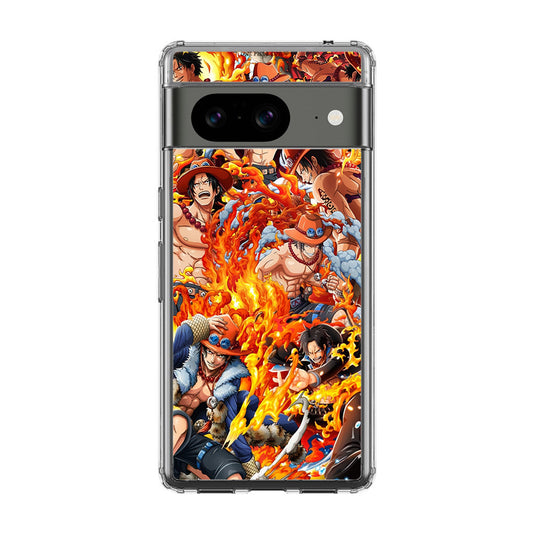 Portgas D Ace Collections Google Pixel 8 Case