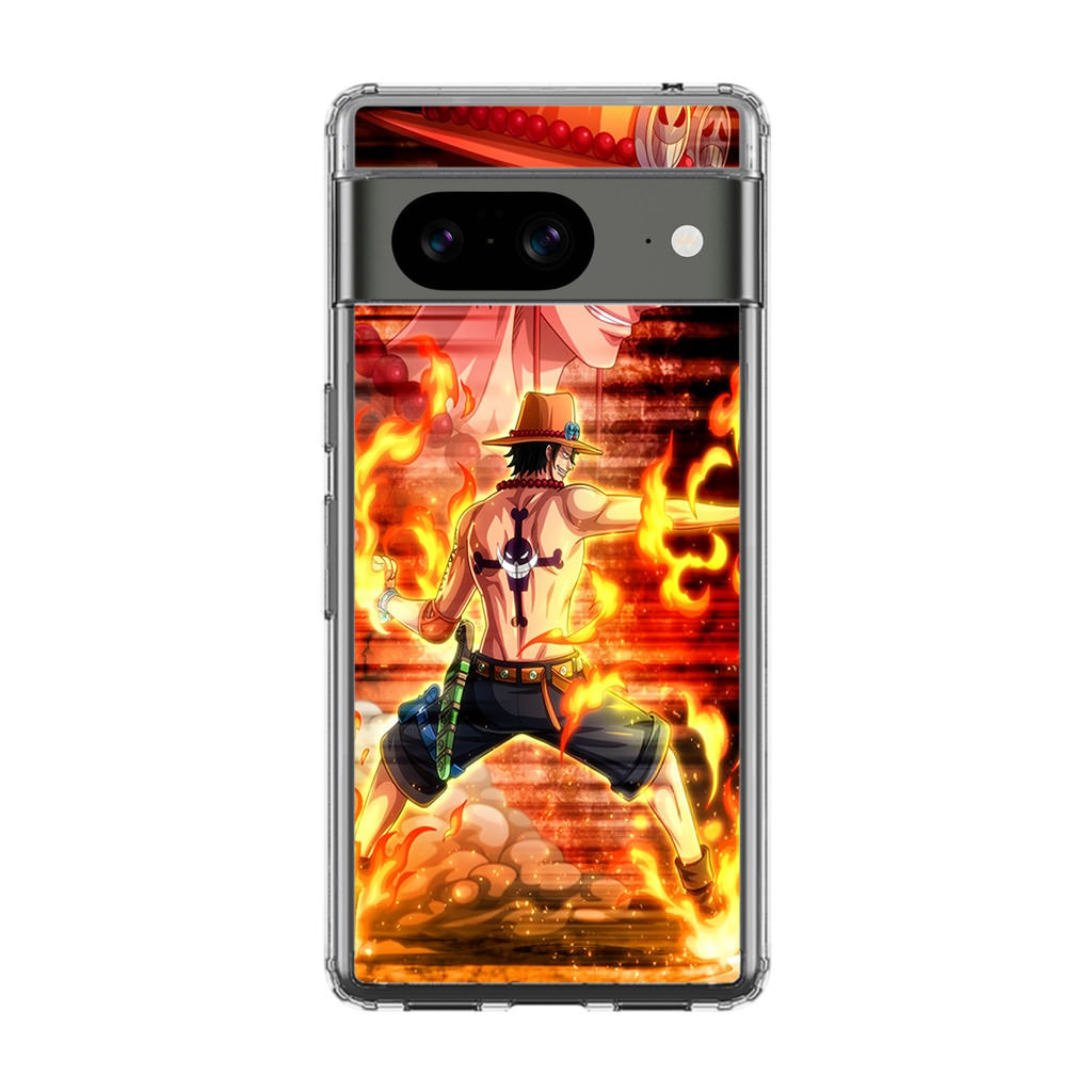 Portgas D Ace One Piece Google Pixel 8 Case