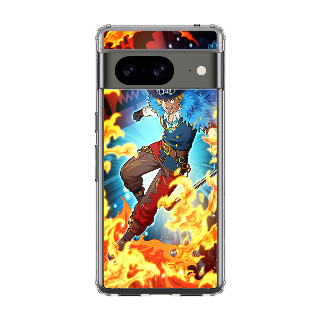 Sabo Fire Fruit Power Google Pixel 8 Case