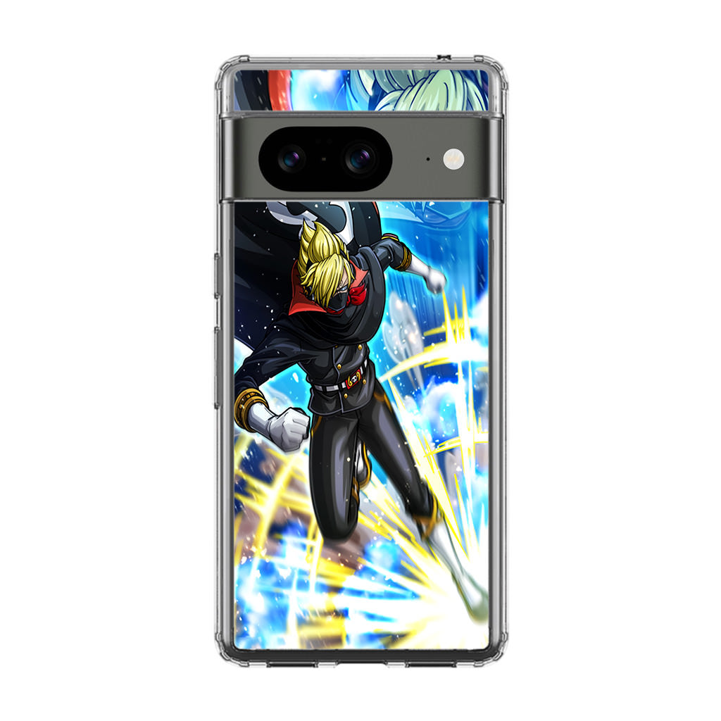 Sanji In Stealth Black Suit Google Pixel 8 Case