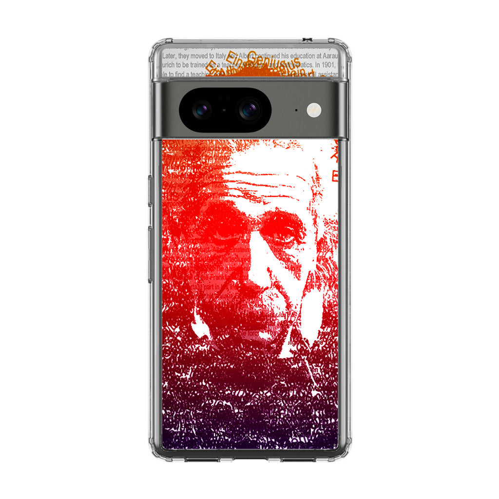 Albert Einstein Art Google Pixel 8 Case