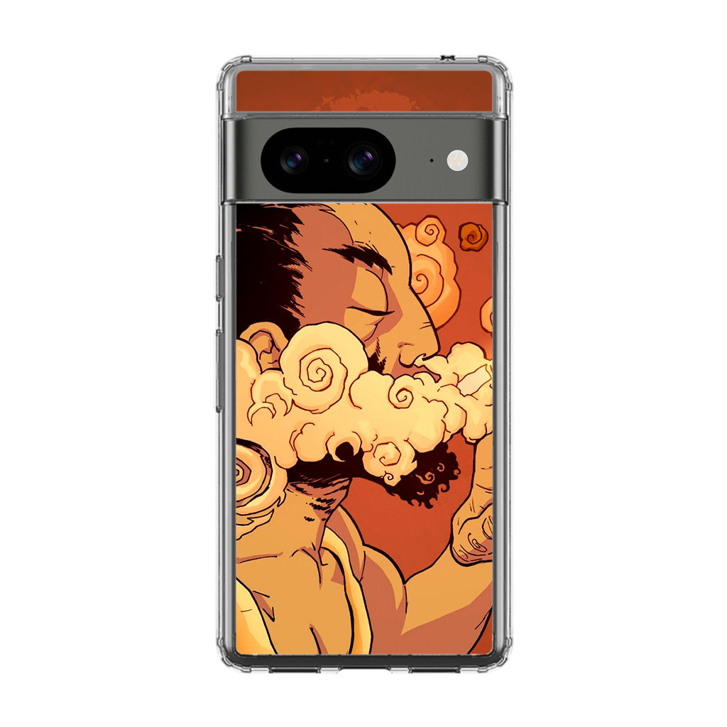 Artistic Psychedelic Smoke Google Pixel 8 Case