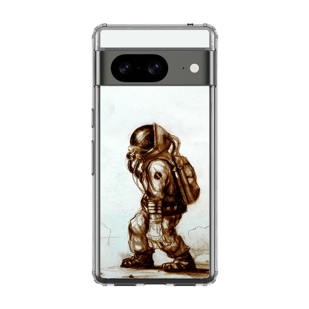 Astronaut Heavy Walk Google Pixel 8 Case