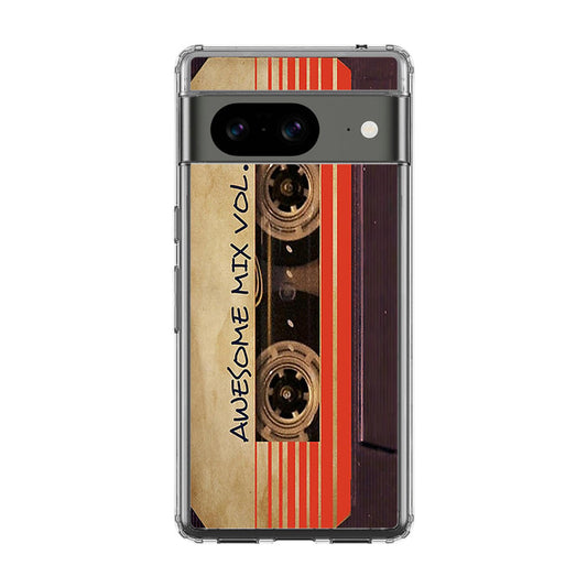 Awesome Mix Vol 1 Cassette Google Pixel 8 Case