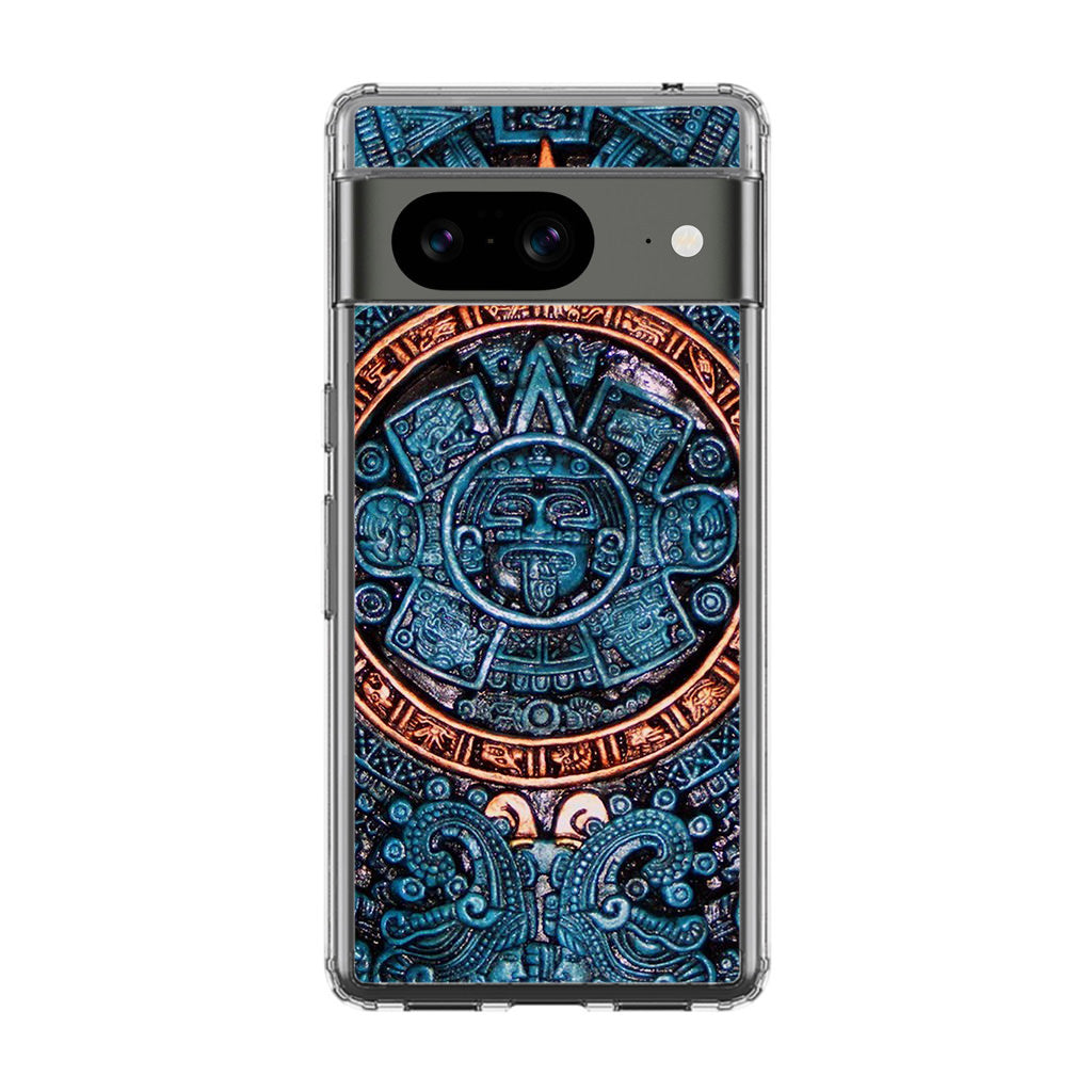 Aztec Calendar Google Pixel 8 Case