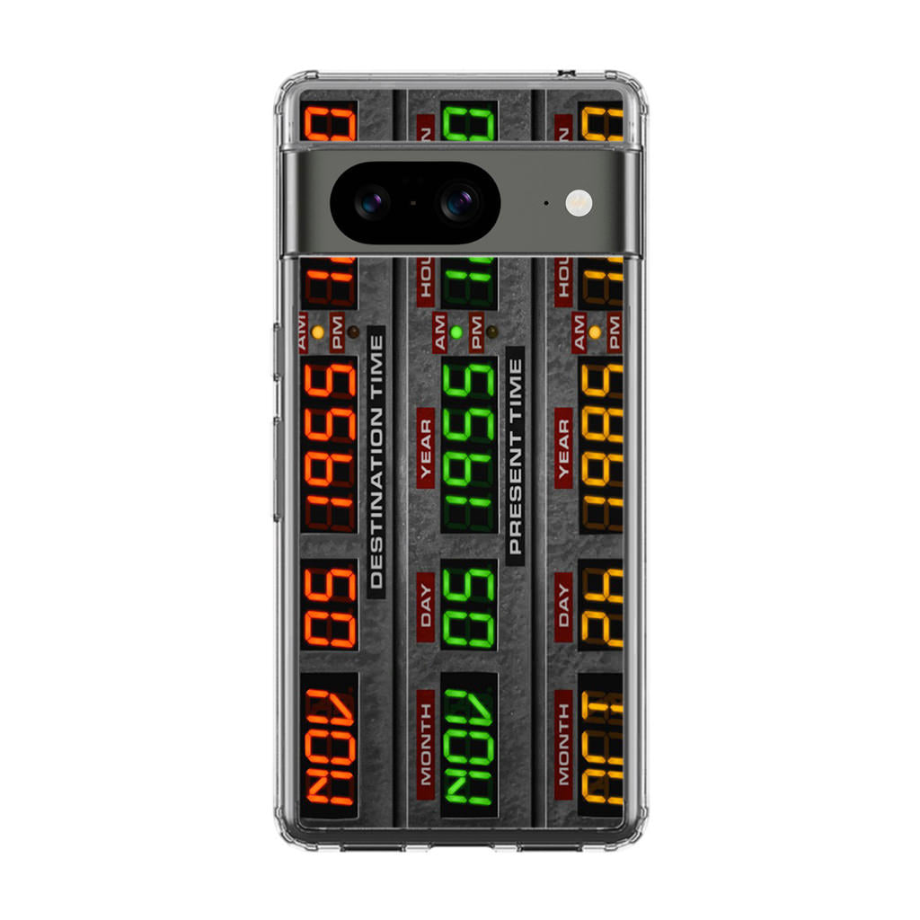 Back To The Future Time Circuits Google Pixel 8 Case