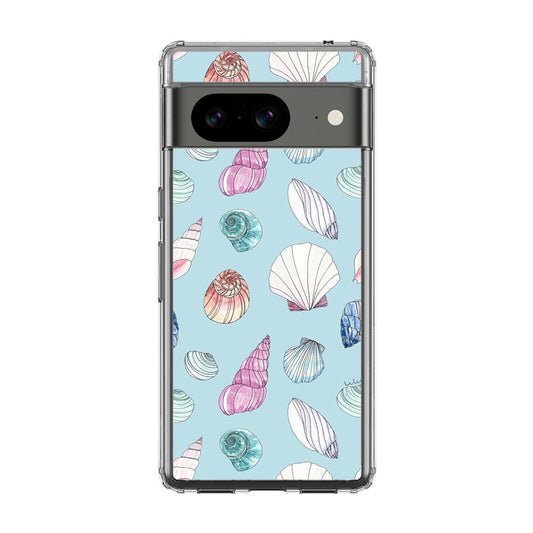 Beach Shells Pattern Google Pixel 8 Case