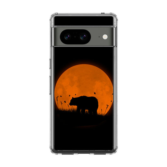 Bear Silhouette Google Pixel 8 Case