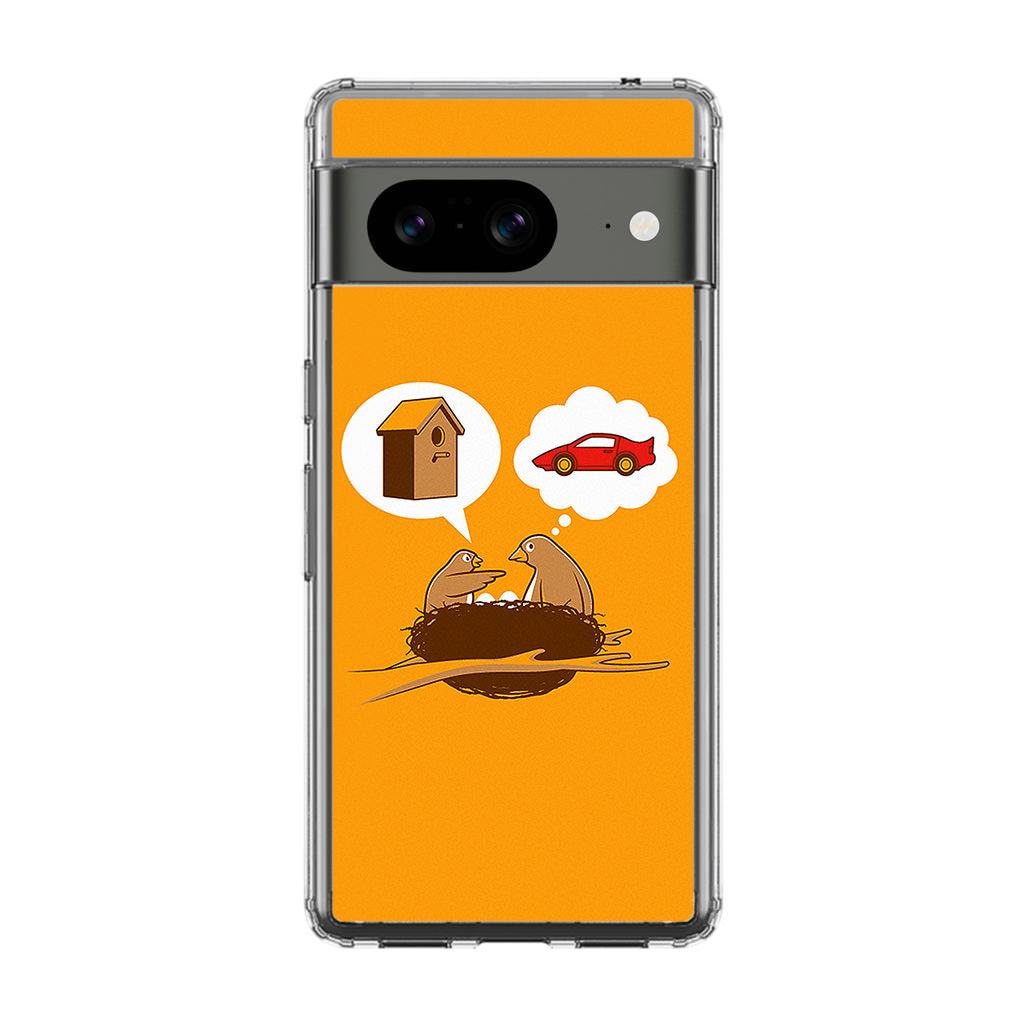 Bird Life Priorities Google Pixel 8 Case