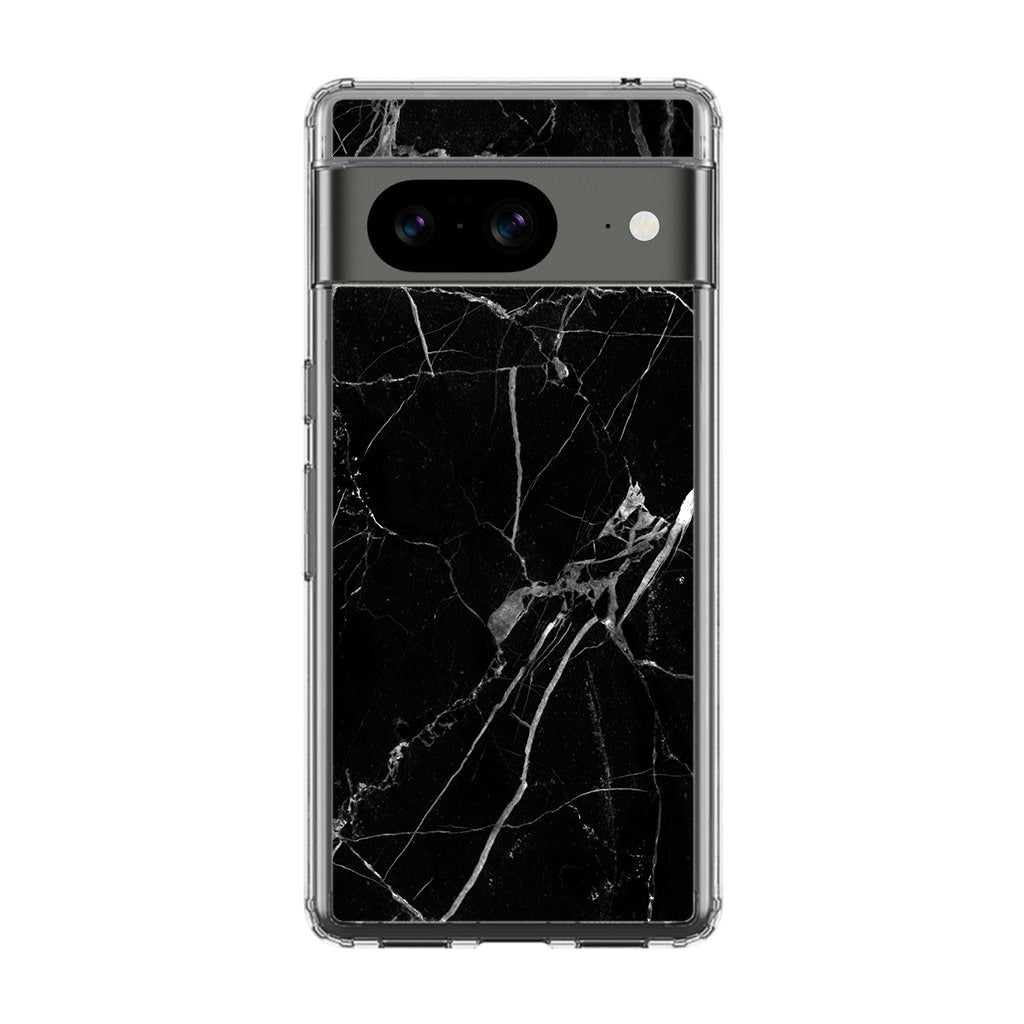 Black Marble Google Pixel 8 Case